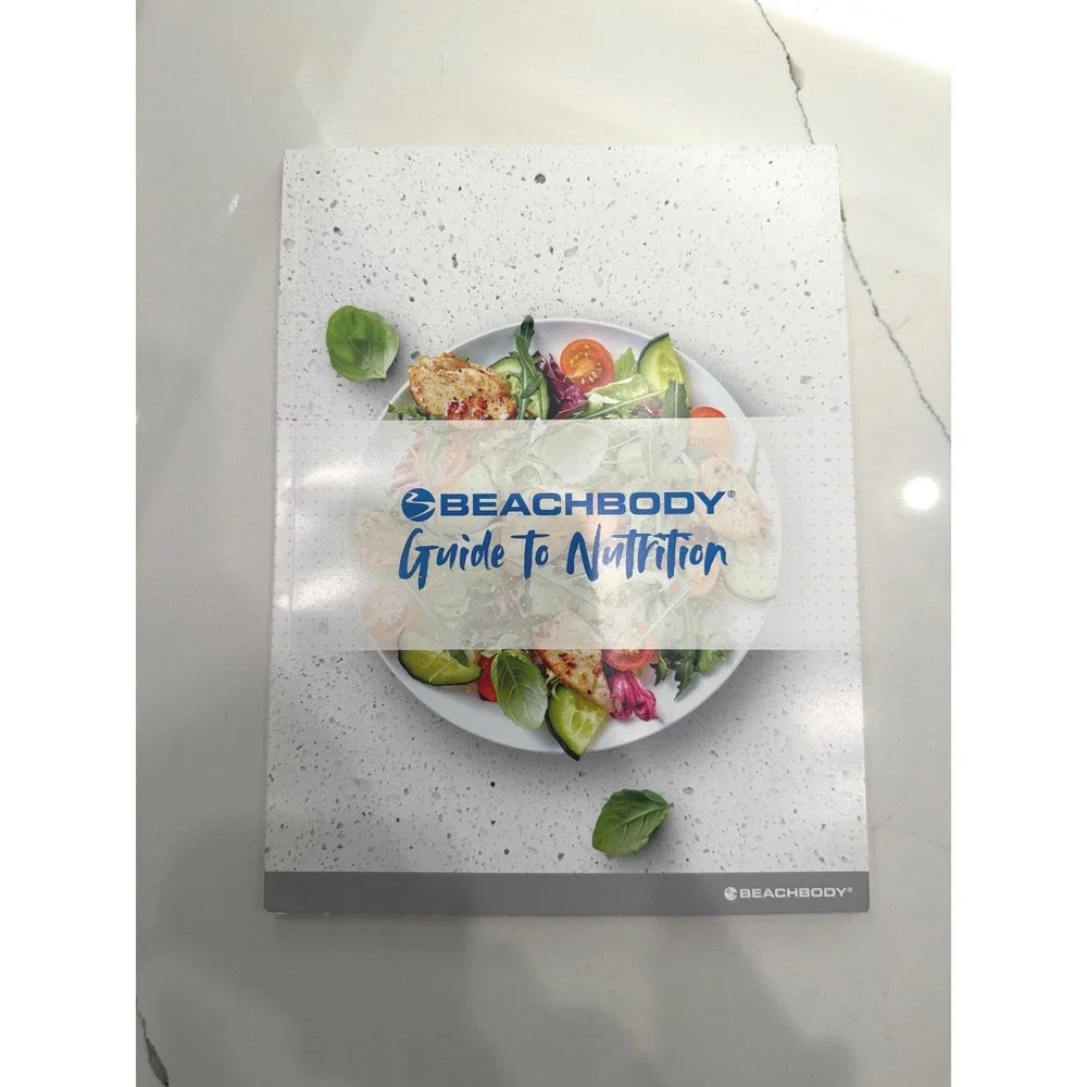 Beachbody Guide to Nutrition Book Paper Recipes Healthy Fitness Clean Eating